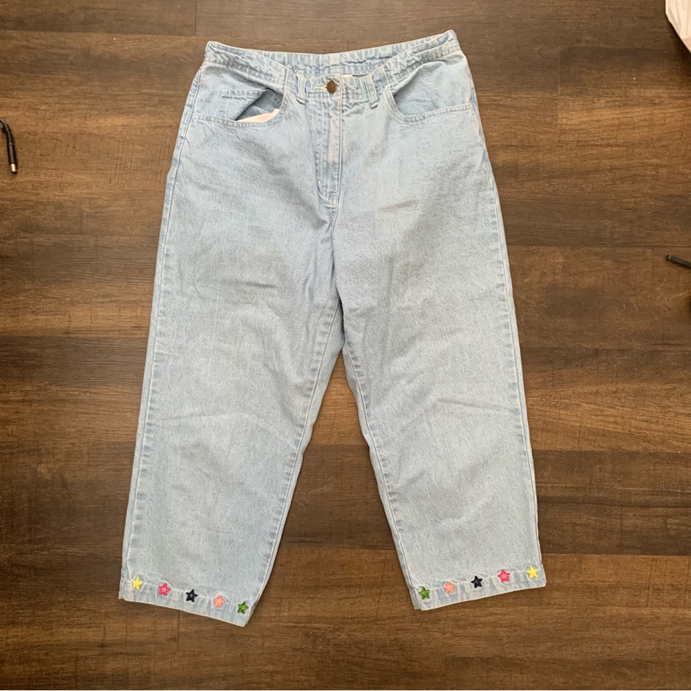 [Christopher & Banks] Embroidered Cropped Pants